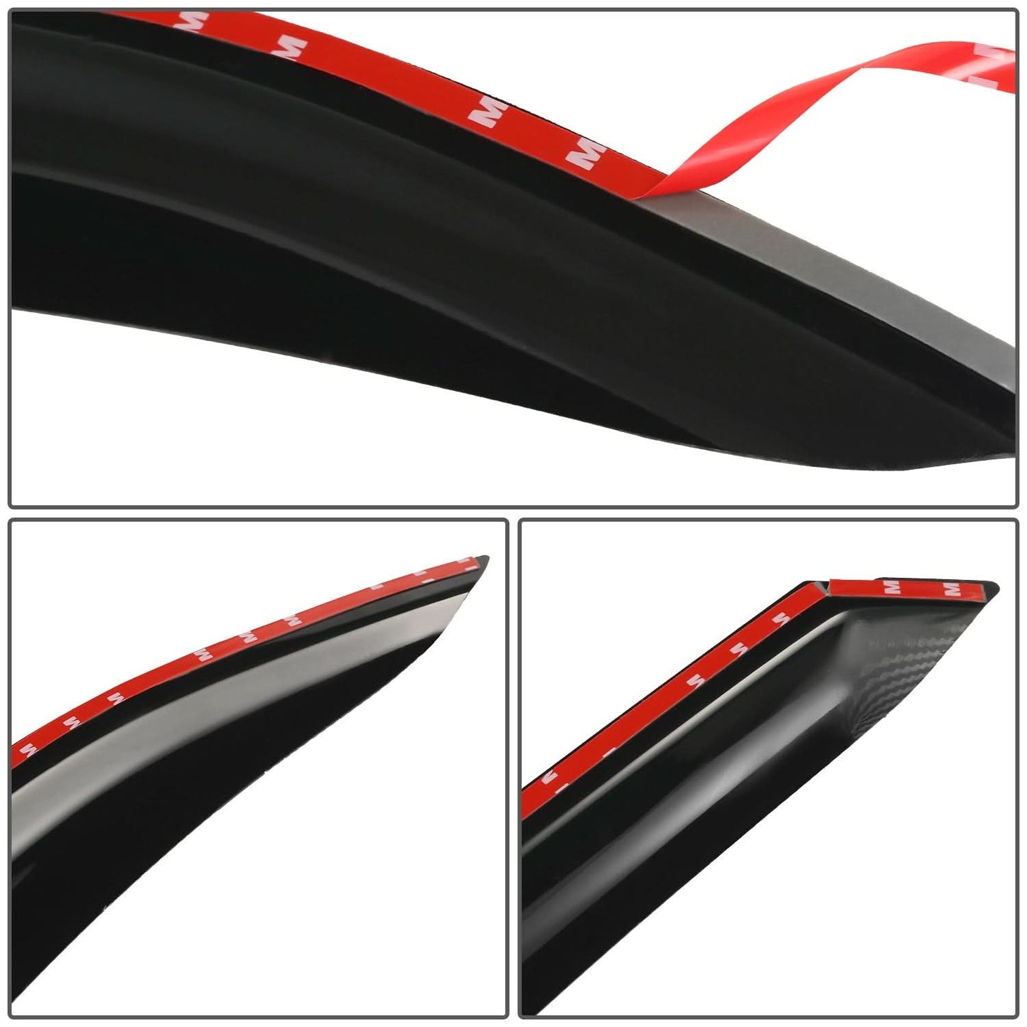 02-06 Toyota Camry Carbon Fiber Pattern Window Visors 4PC
