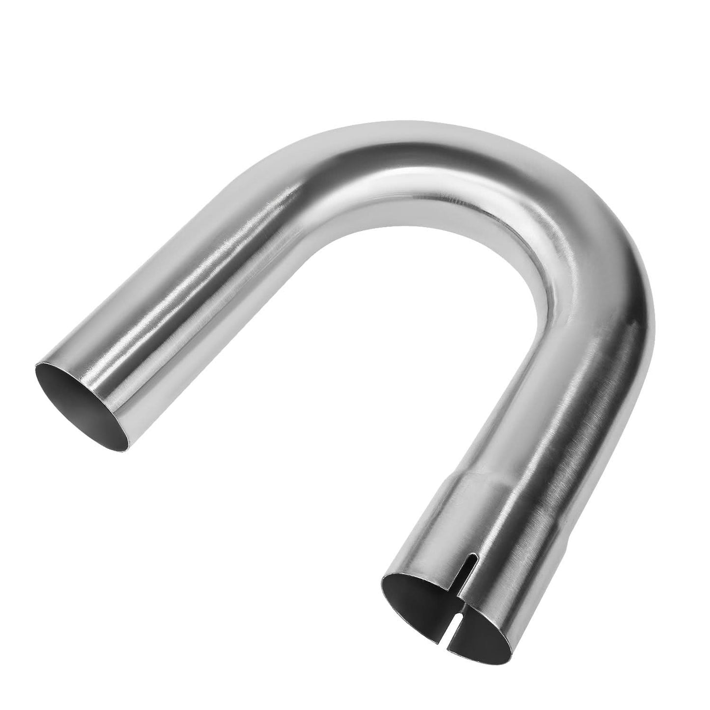 3.0"-3.15" Flared 180 Degree U-Bend Exhaust Pipe Tubing Stainless Steel
