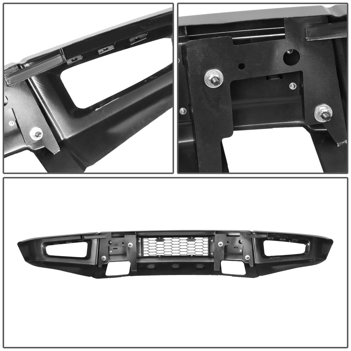 2015-2018 Ford F-150 Raptor Style Front Lower Bumper w/ Honeycomb Mesh