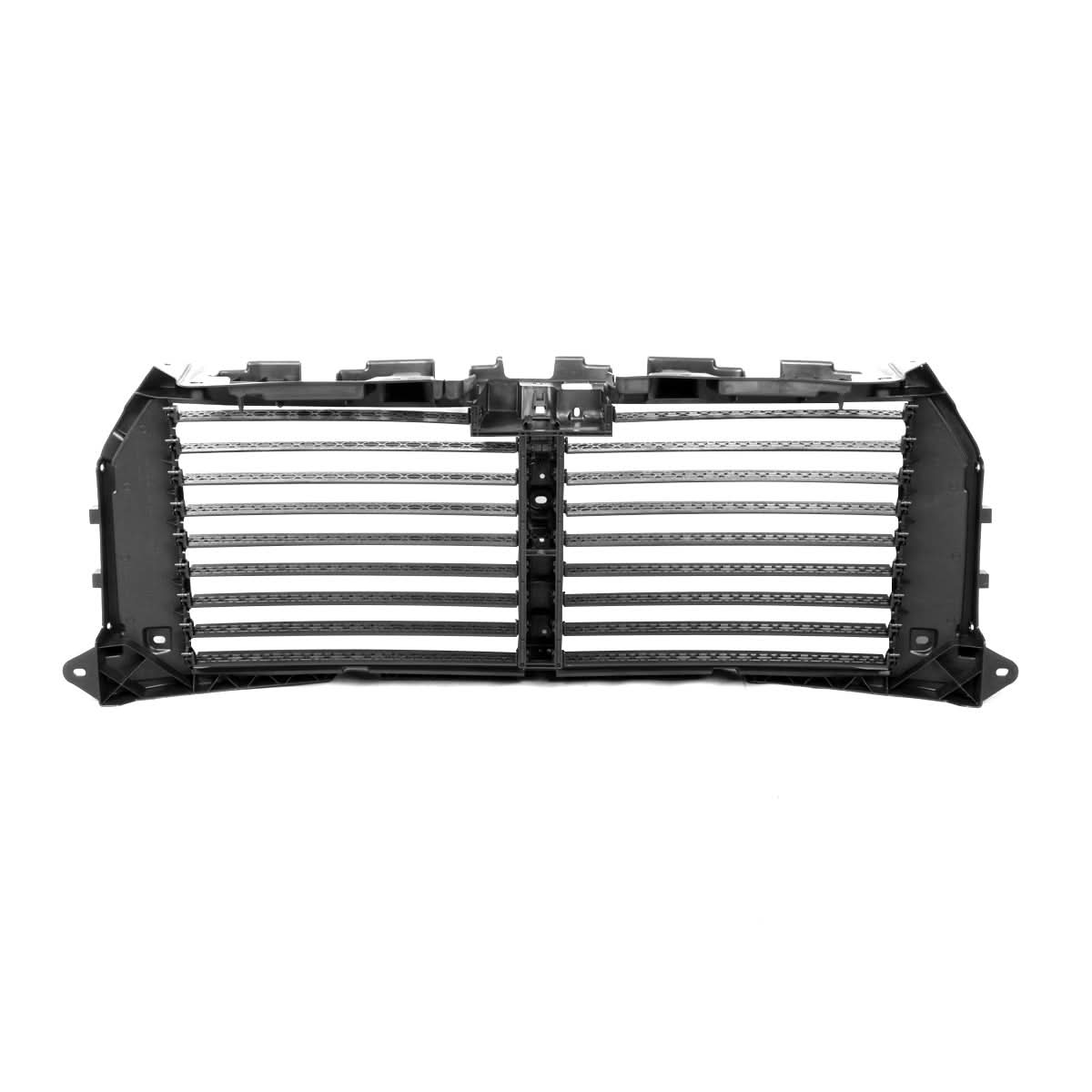 2015-2017 Ford F-150 Front Upper Radiator Shutter Grille - Black