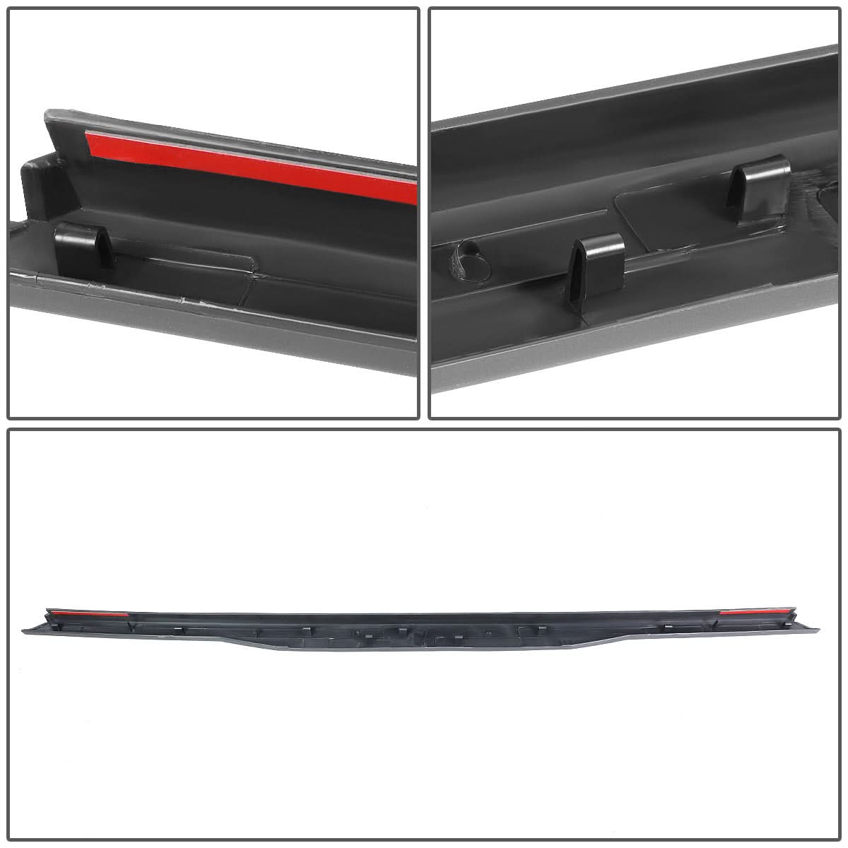 04-12 Nissan Titan Tailgate Cap Cover - Black