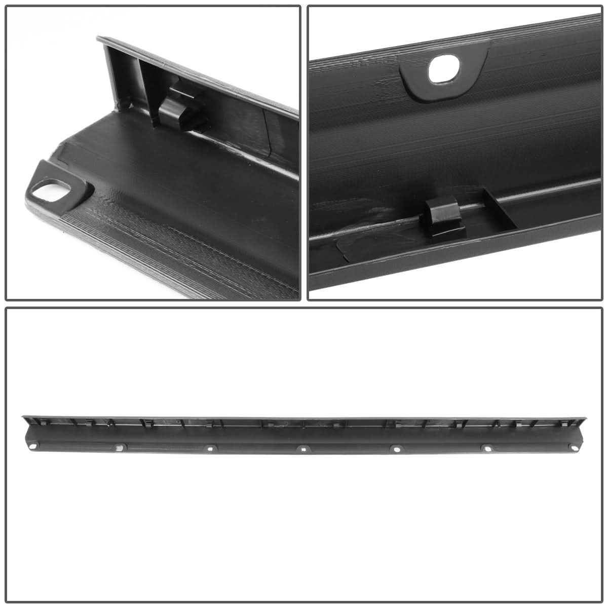 2005-2015 Toyota Tacoma Fleetside Tailgate Cap Cover - Textured Black