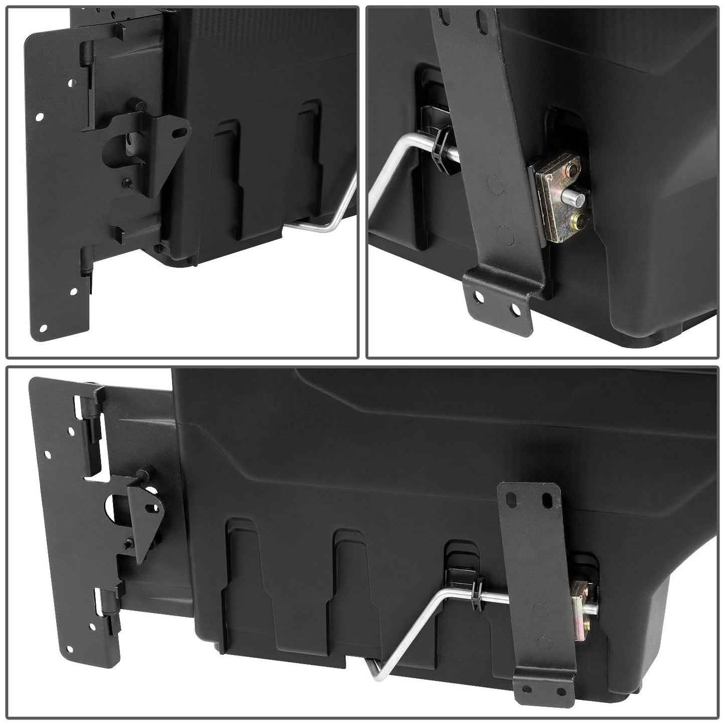 2005-2019 Toyota Tacoma Wheel Well Lock Box - Passenger Side Black