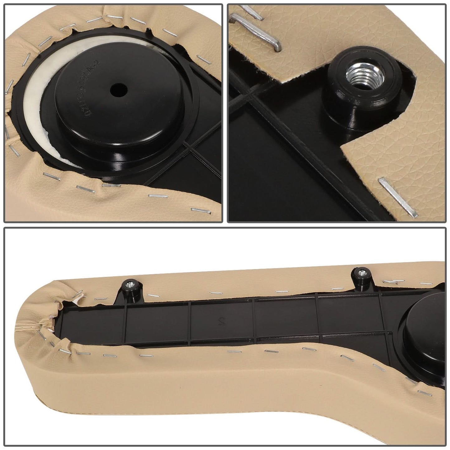 Golf Cart Seat Cup Holder Armrest - Brown EZGO Club Car Yamaha