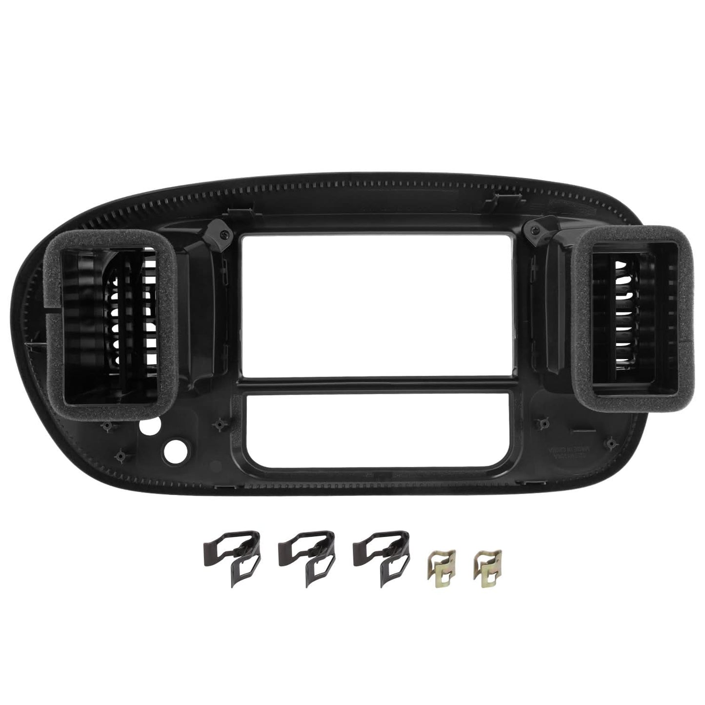 97-03 Ford F150 Center Dash Radio Climate Bezel Panel - Black
