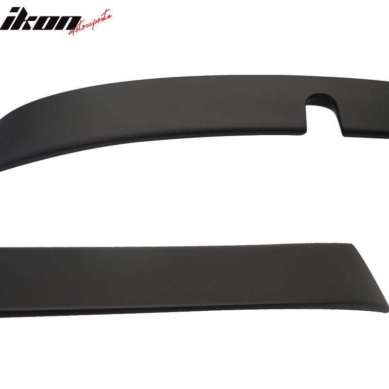 2001-2007 Benz W203 C-Class L Style Matte Black Roof Spoiler Wing ABS