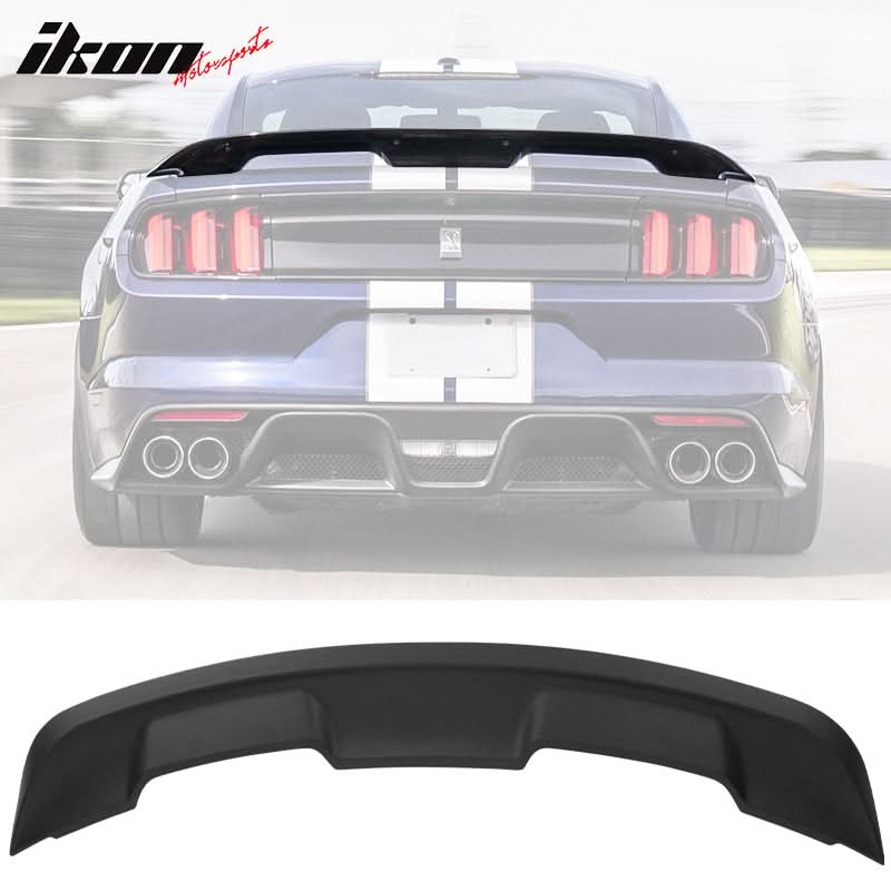 2015-2023 Ford Mustang GT500 Style Rear Trunk Spoiler Wing ABS