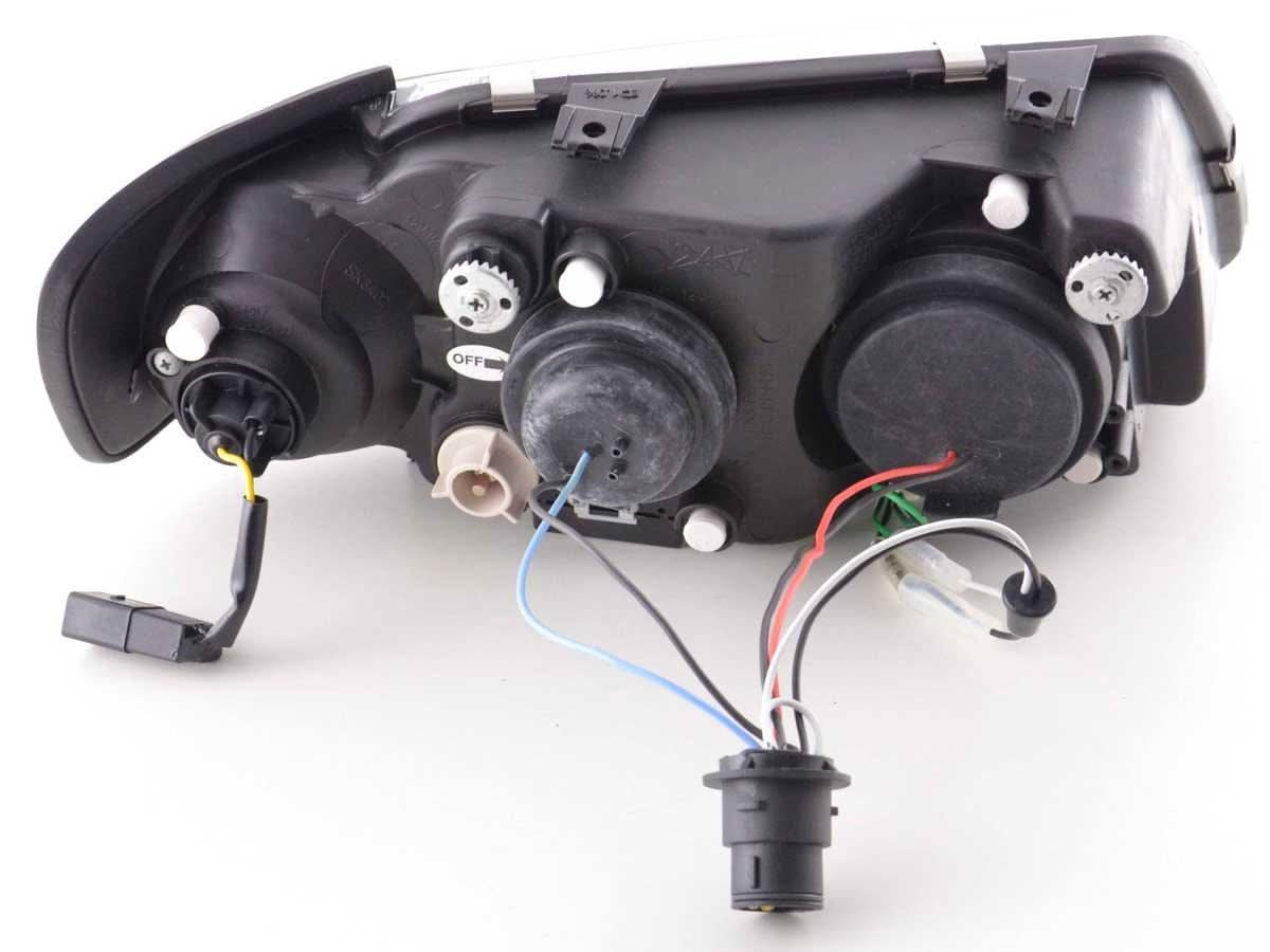 Audi A3 (8L) Black LED Headlights with Daytime Running Lights (1996-2000)