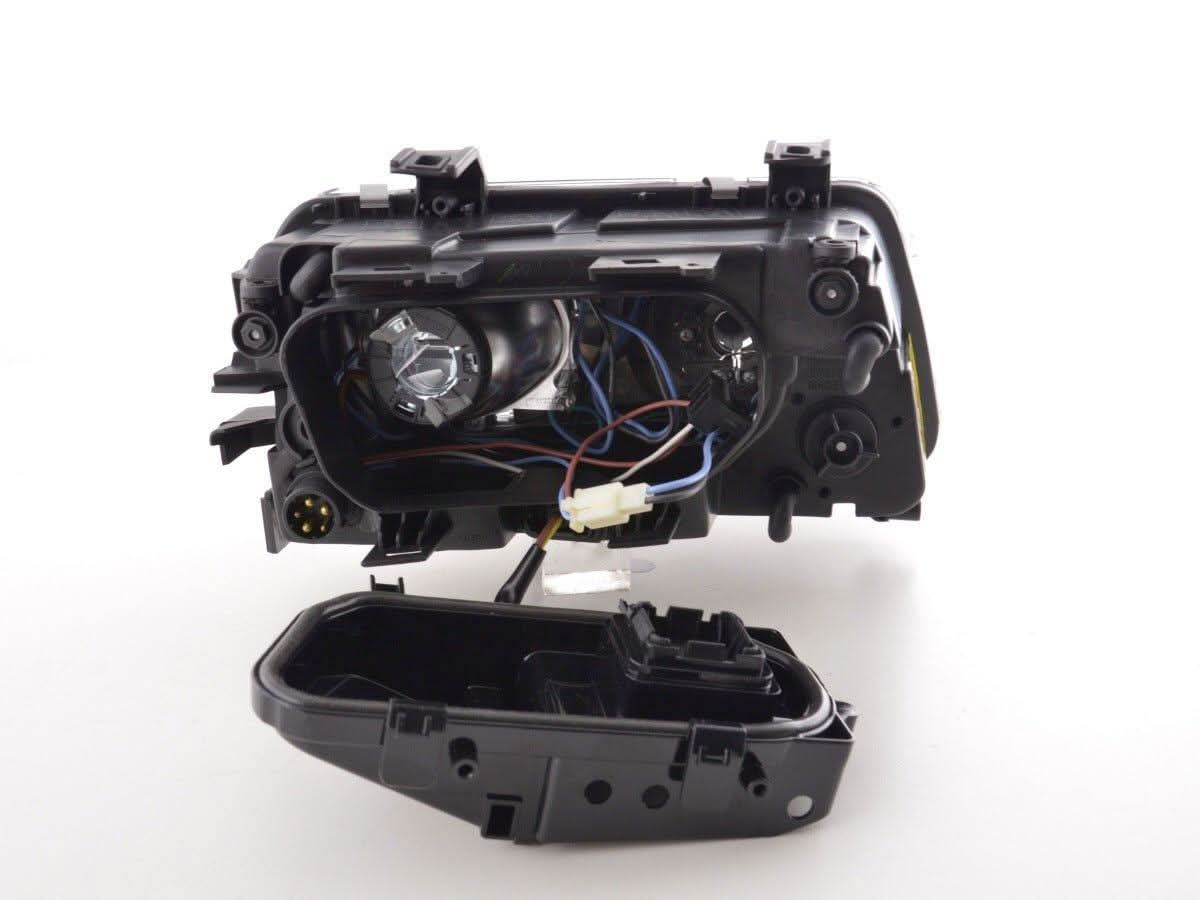 Audi A4 (B5 8D) Black Angel Eye Headlights (1995-1999)
