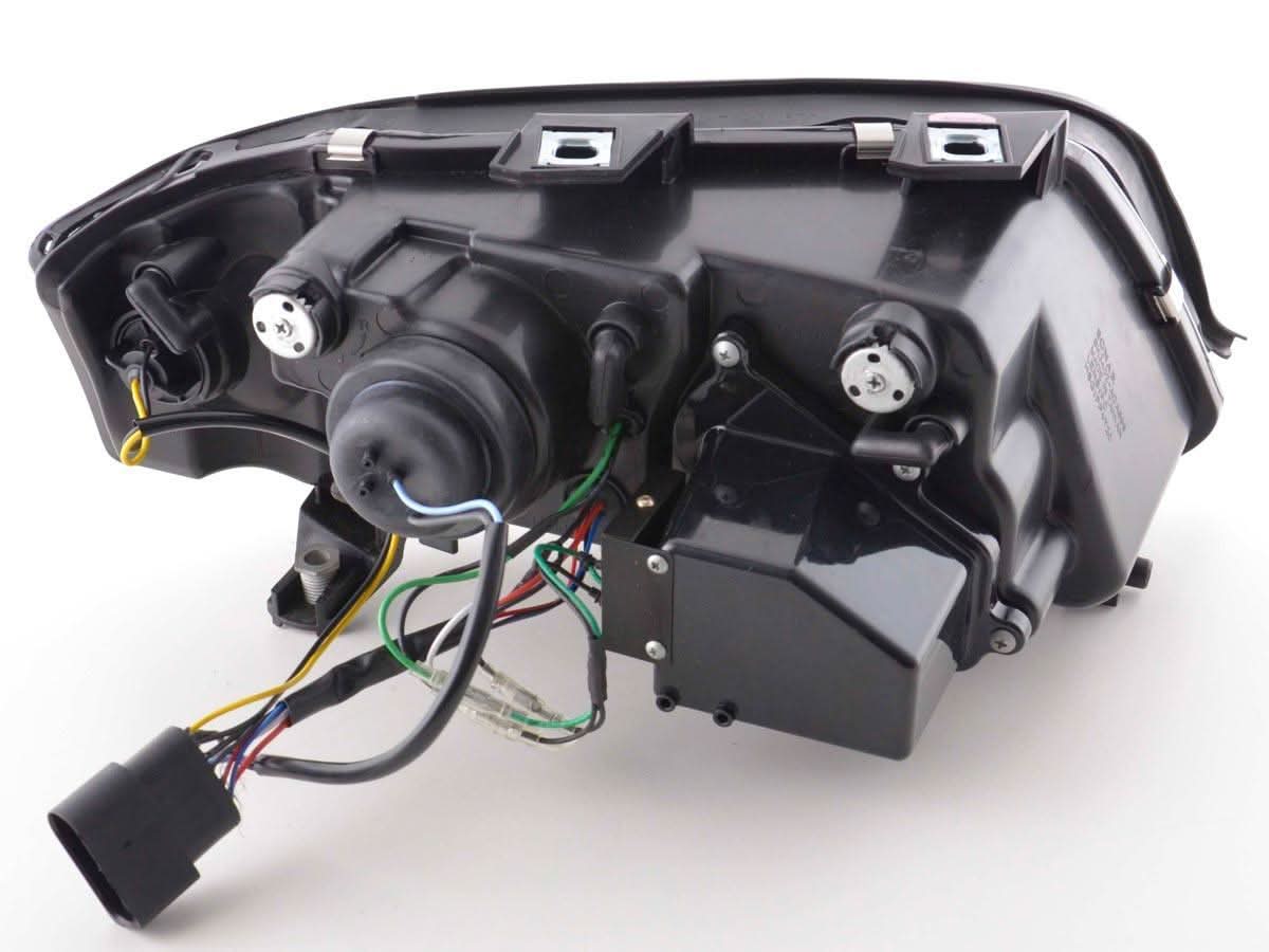 Audi A6 (C5 4B) Chrome LED Headlights with Daytime Running Lights (2001-2004)