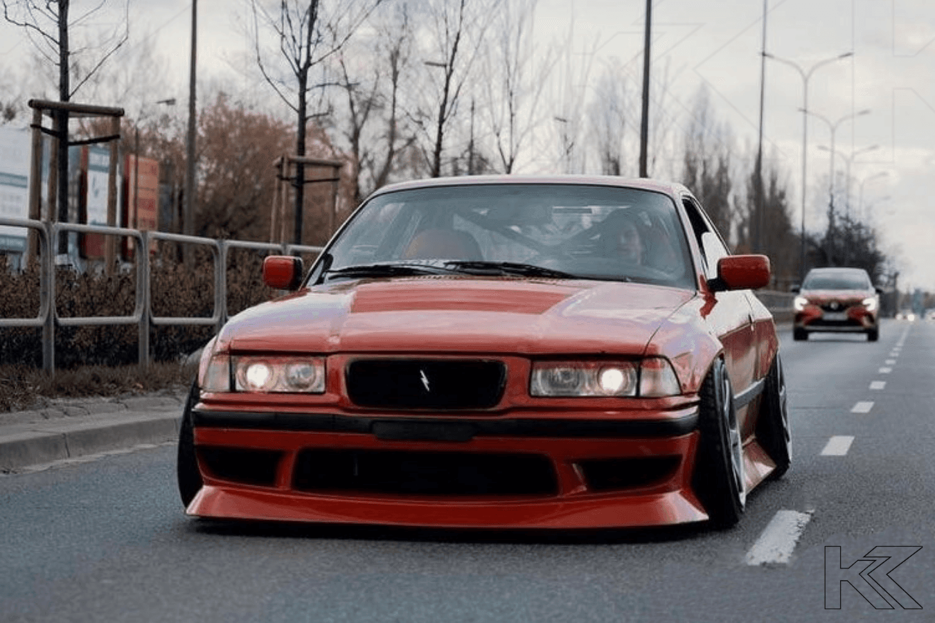 BMW 3-series E36 Coupe/Convertible Chrome Xenon Angel Eyes Headlights (1992-1998)