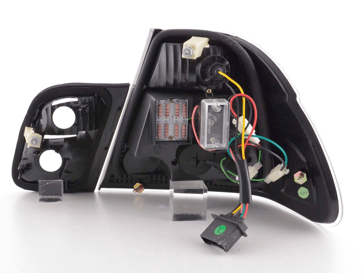 BMW 3 Series E46 Sedan Black Altezza Style LED Taillights - Pre-Facelift (1998-2001)