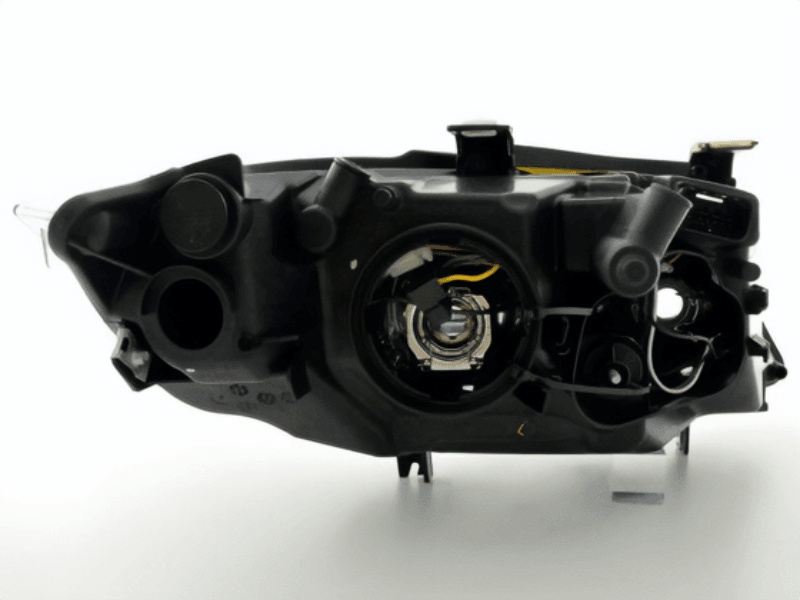 BMW 3-Series (E90 Sedan / E91 Touring) Black Angel Eyes Headlights (2005-2008)