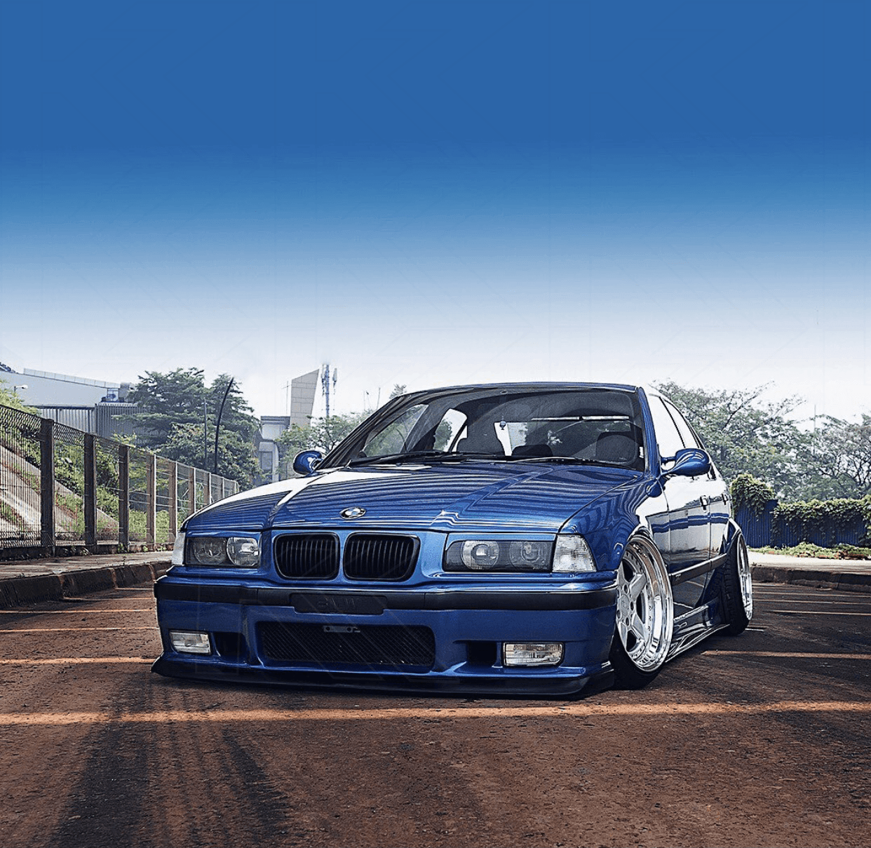BMW E36 Sedan/Compact Clear Corner Lights (1992-1999)