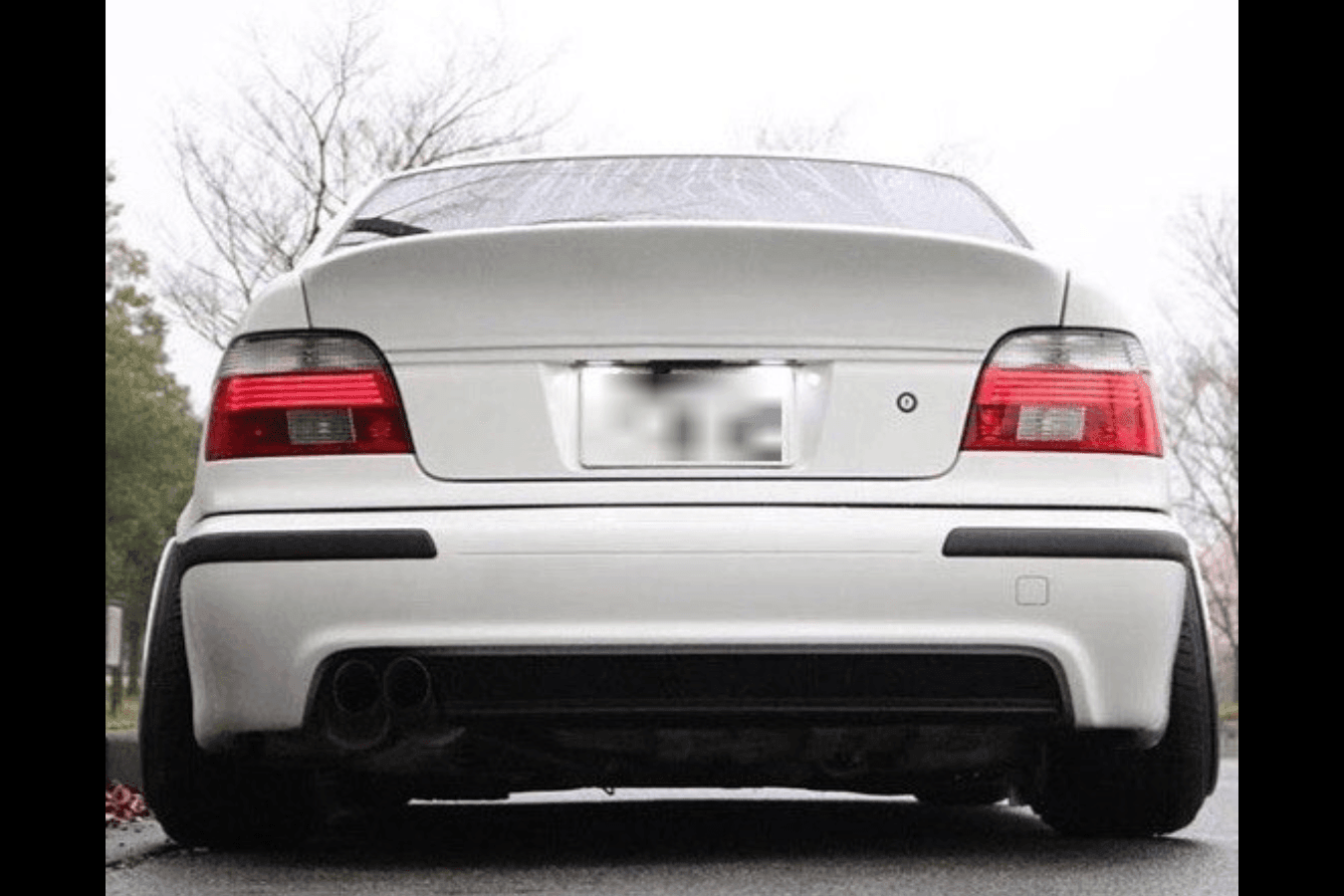 BMW e39 Series 5 CSL Inspired Ducktail Trunk Spoiler (1996 - 2003)