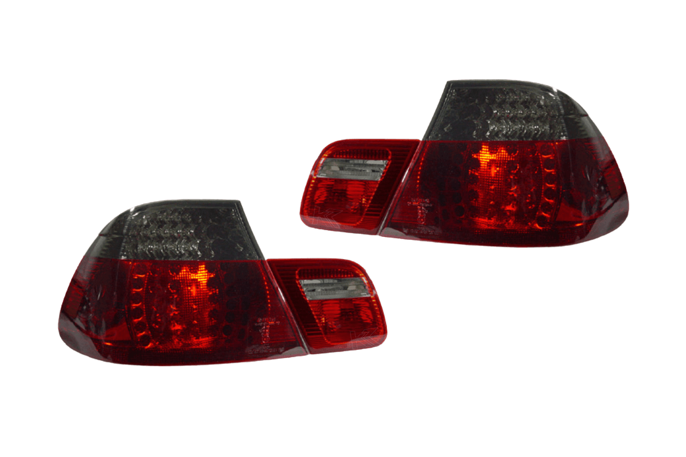 BMW E46 2D Depo LED Tail Lights - 4 Pieces (1999-2003)