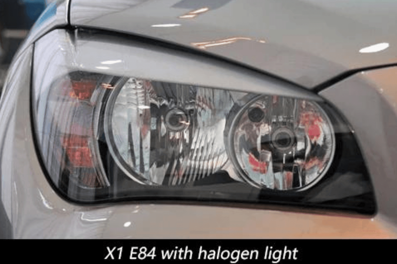 BMW E84 X1 Modern Style Angel Eye HID Bi-Xenon Headlights (2010 - 2015)