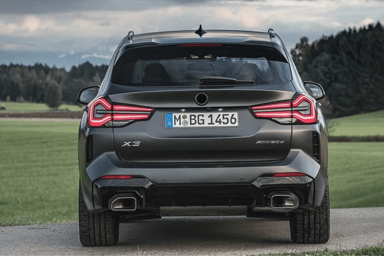 BMW G01 G08 X3 IX3 Blackline LCI Style LED Tail Lights (2017+)