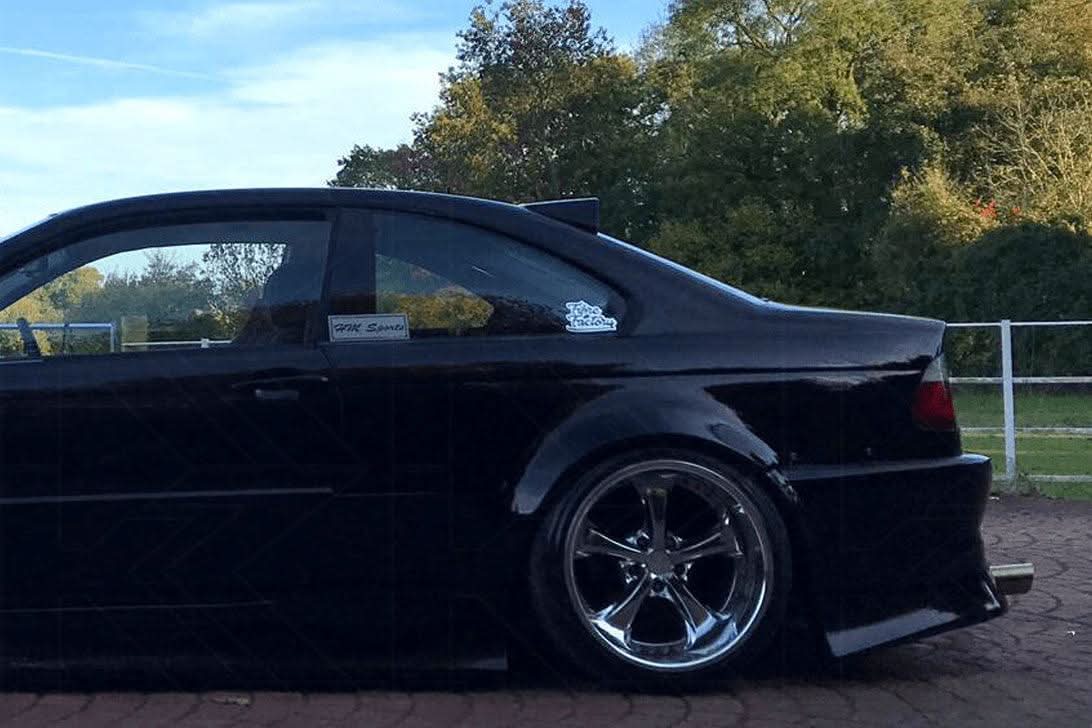 BMW Series 3 E46 HM Coupe Roof Wing (1995 - 2005)