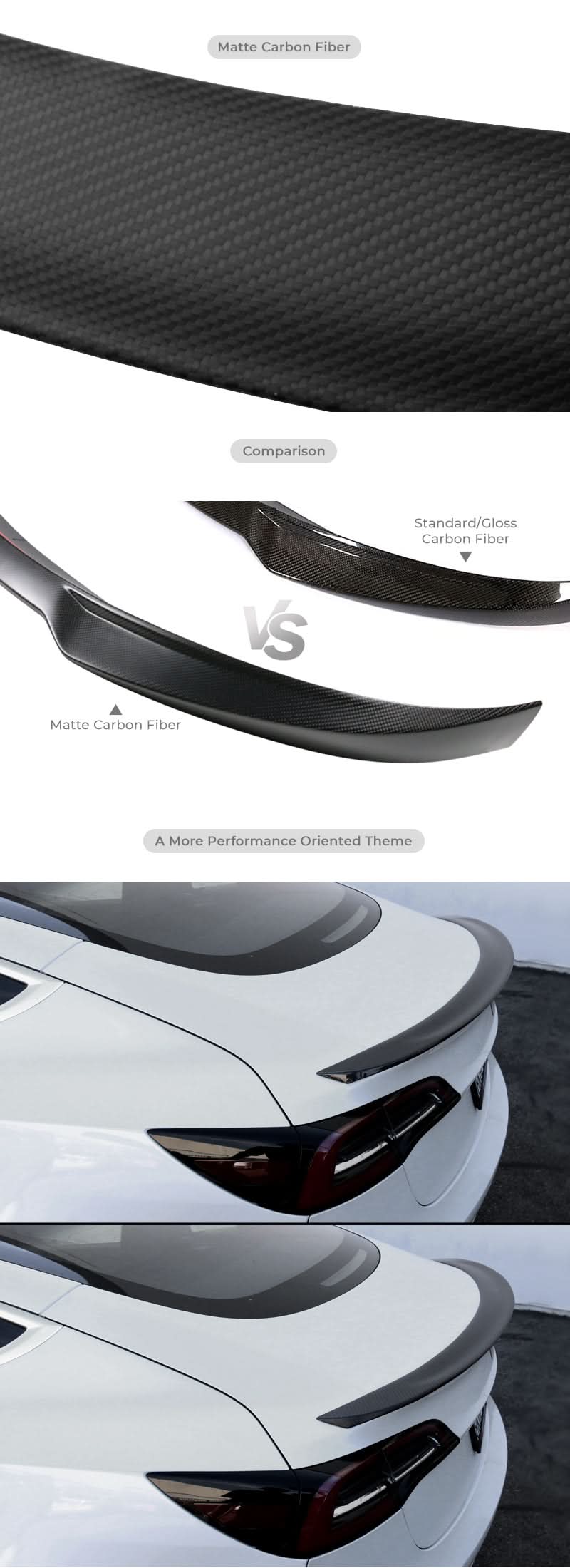 2009-2013 Benz W207 GH Style Front Bumper Lip Carbon Fiber