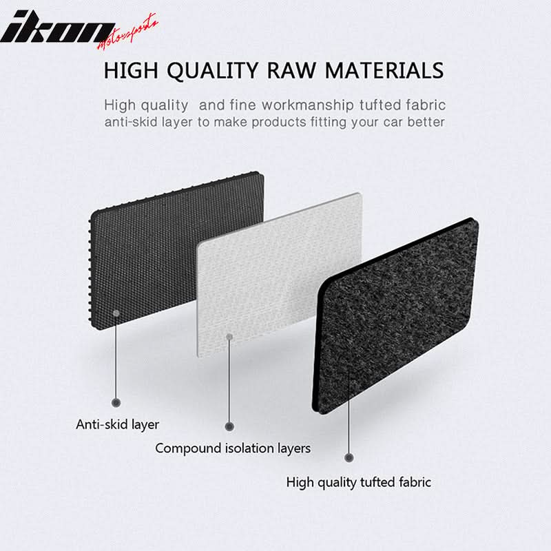 Car Floor Mat for 1999-2005 Volkswagen Gli Mk4 Golf Mk4 Jetta Mk4 4PC