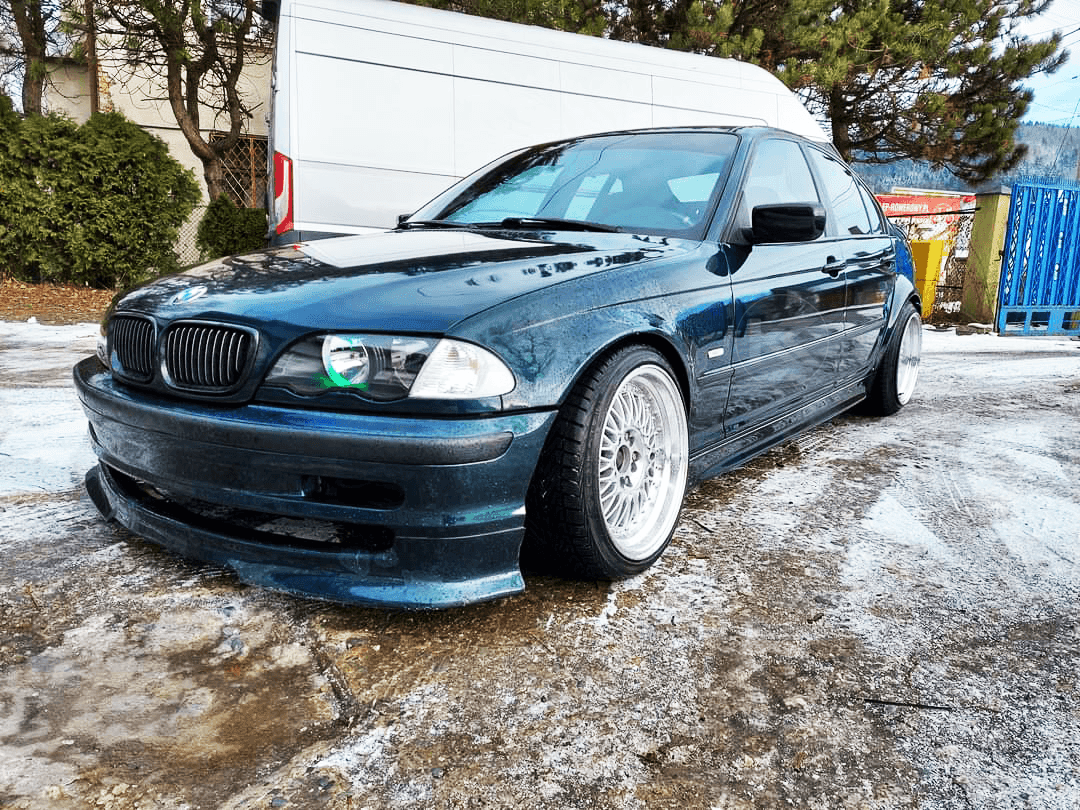 E46 Sedan/Touring Front Lip JDM Style V2 (1999-2005)