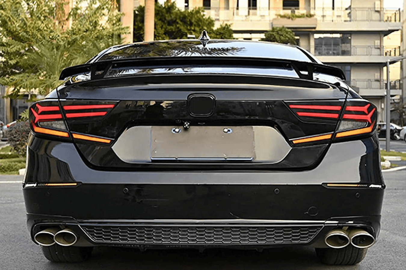 Honda Accord 10th Gen (CV1/CV2/CV3) Pre-Facelift Twin Line LED Tail Lights (2018-2021)