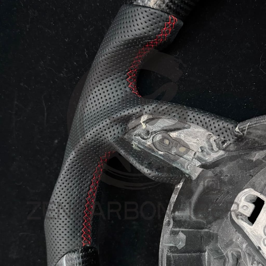 IN STOCK - 2012-2016 Audi B8.5/8V A3/A4/A5 Carbon Fiber Steering Wheel(NO Paddle Shifters)