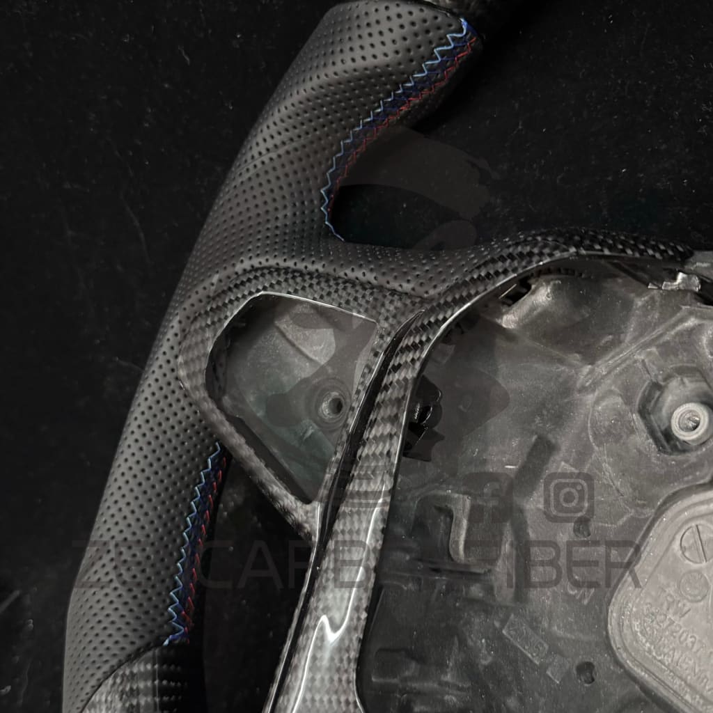 IN STOCK - 2019-2024 BMW G2X 3/4-series Non-M-Sport Carbon Fiber Steering Wheel