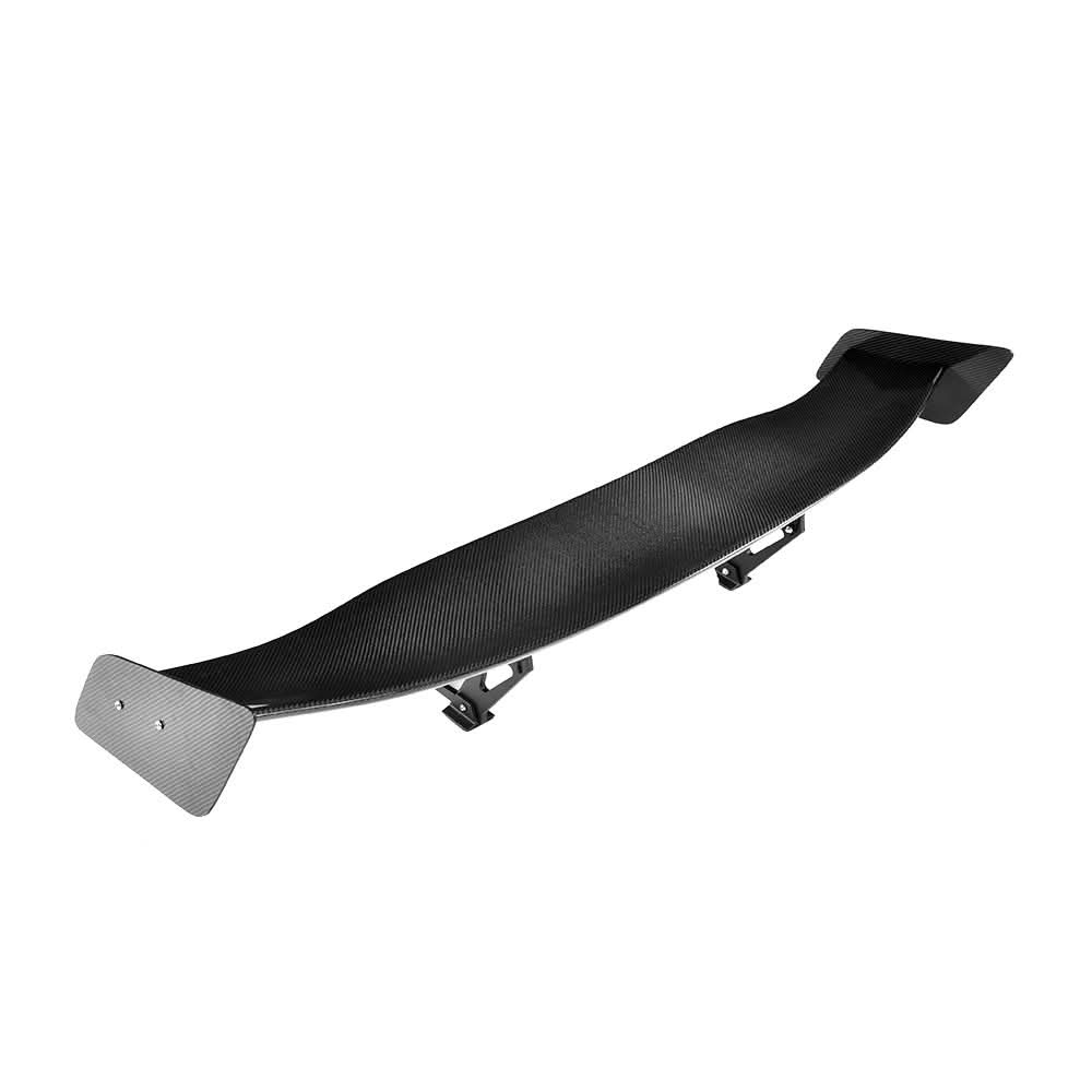 Universal 57-Inch Carbon Fiber GT Wing Spoiler – Adjustable Rear Trunk Mount