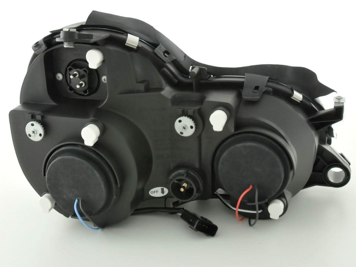 Mercedes Benz CLK (208) Black Headlight Set (1998-2002)