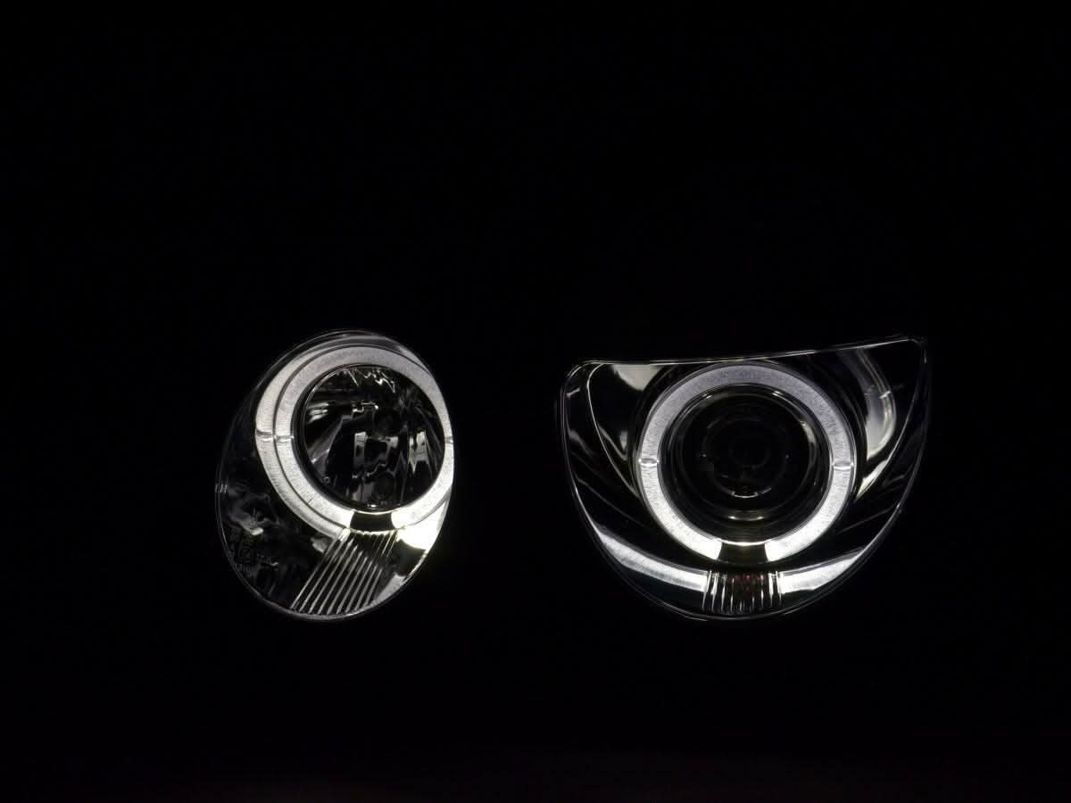 Mercedes Benz E-Class (210) Chrome Angel Eye Headlights (1999-2001)