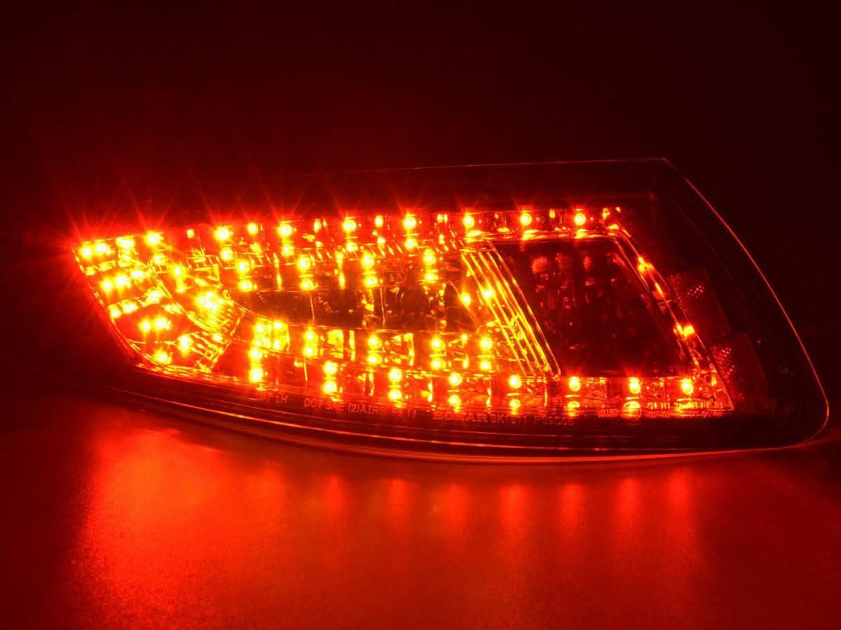 Porsche 911 (997) Chrome/Clear LED Tail Lights (2005-2009)