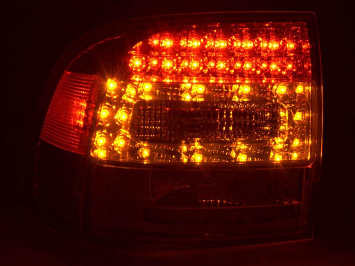 Porsche Cayenne (9PA) Chrome Clear LED Taillights(2002-2006)