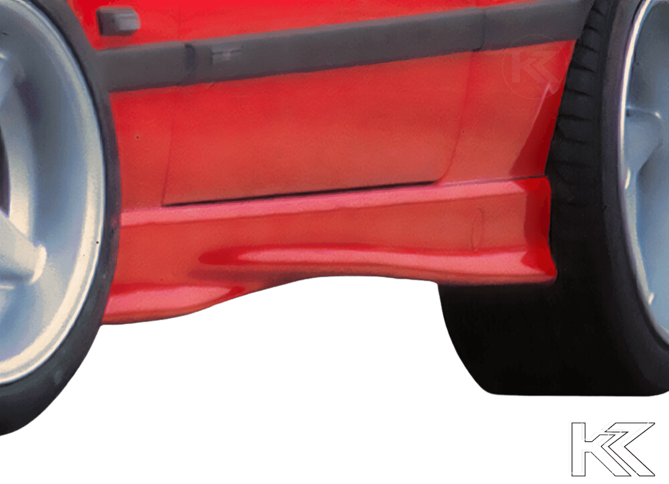 Rieger BMW E36 Sedan/Wagon Side Skirts V2