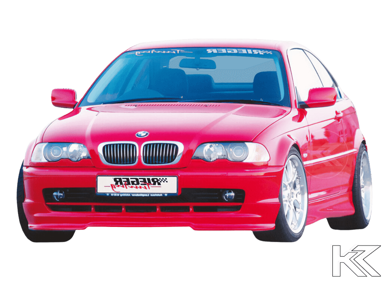 Rieger BMW E46 Coupe/Convertible Pre Facelift Front Lip