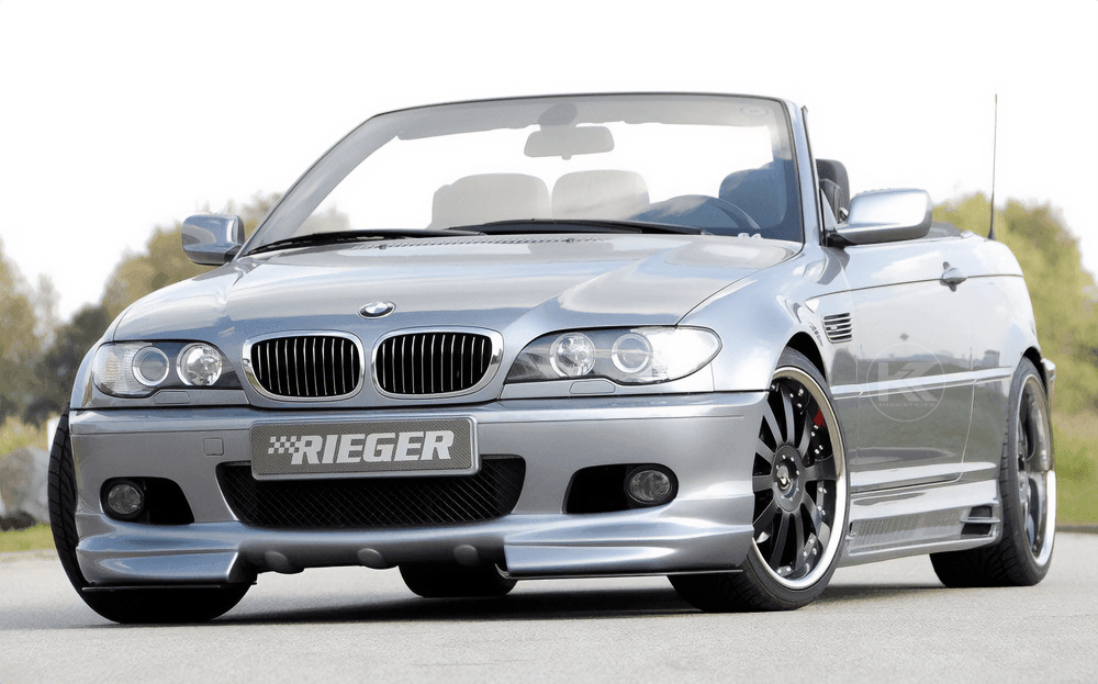 Rieger BMW E46 Front Splitter for Rieger Front Lip 50118