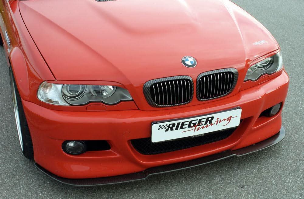 Rieger BMW E46 Front Splitter for Rieger Front Lip 50127/128/217/50403