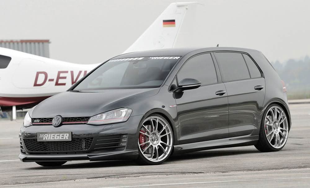 Rieger VW Golf 7 GTI Front Lip