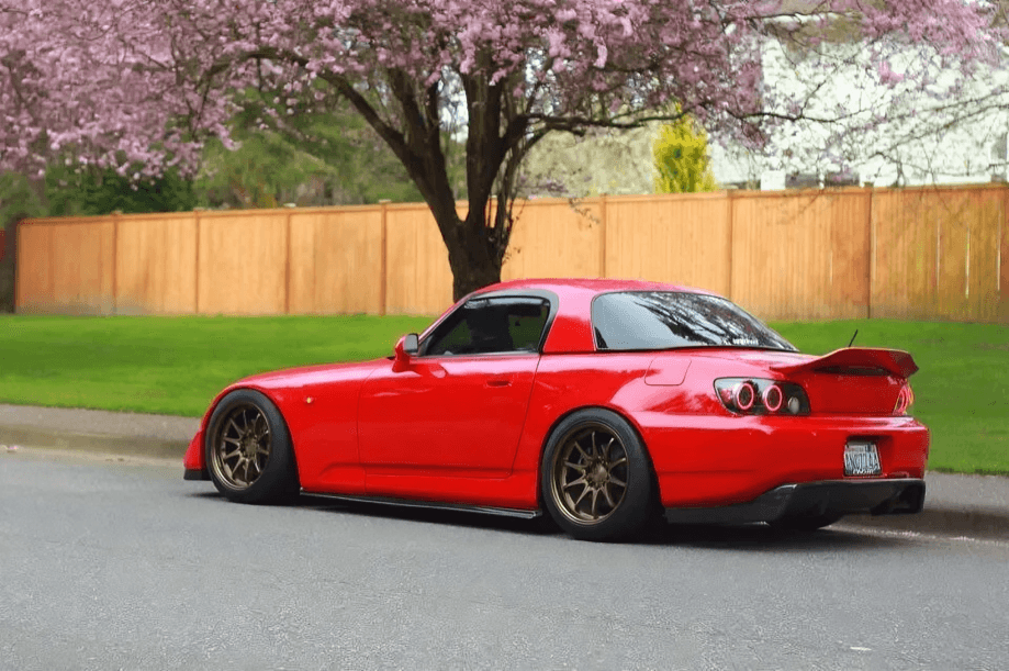 Honda S2000 AP1/AP2 Black Hyper Duck Tail Trunk Spoiler (1999 - 2009)