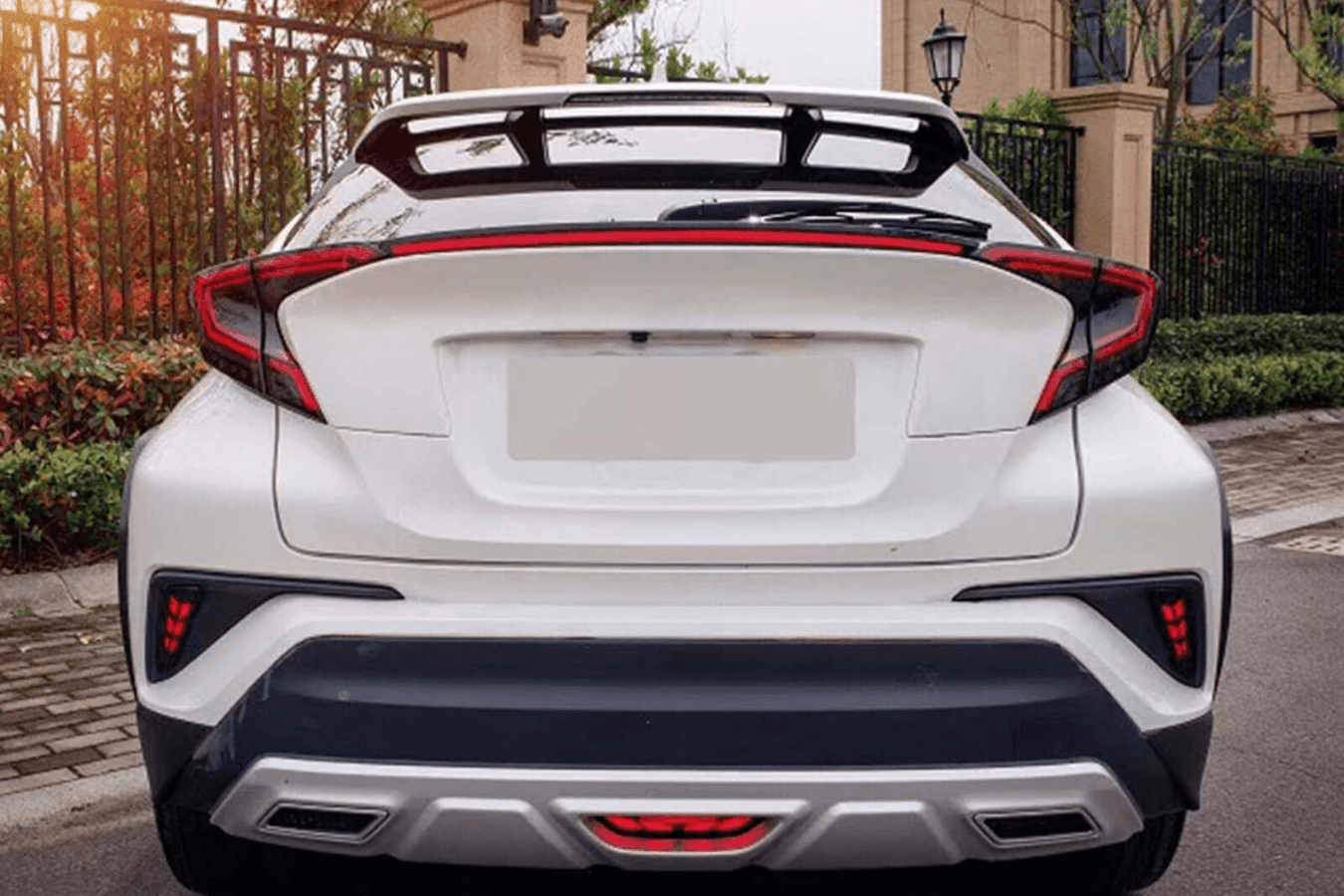 Toyota CHR / C-HR Smoked Full LED Tail Lights (2018-2020)