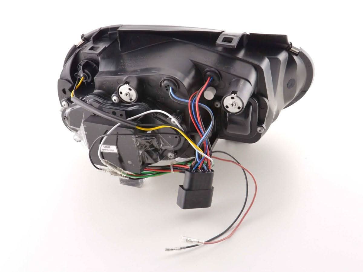 Volkswagen Golf 4 Black LED Headlights with Daytime Running Lights (1997 - 2003)