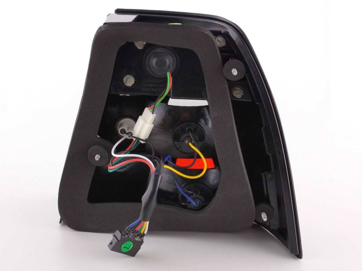Volkswagen Jetta Mk4 (Bora) Type 1J Chrome Smoke LED Taillights Set (1998 - 2003)