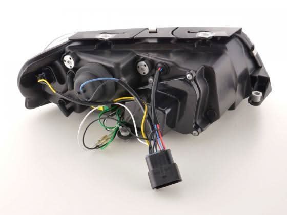 Volkswagen Passat (B5 / 3BG) Chrome LED Headlights with Daytime Running Lights (2000 - 2005)
