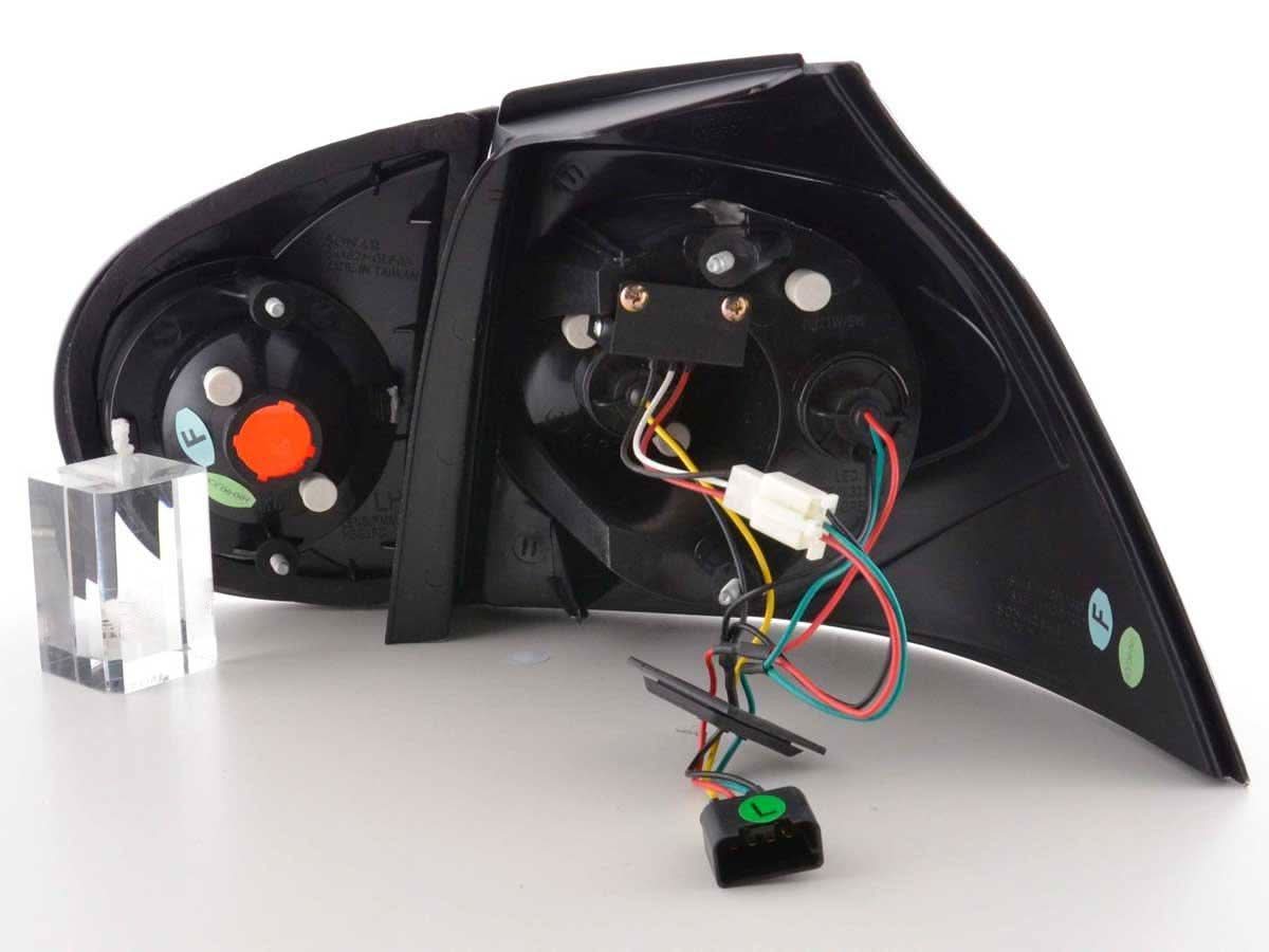 VW Golf 5 Mk5 OEM Style Black Tail Lights (2003-2008)