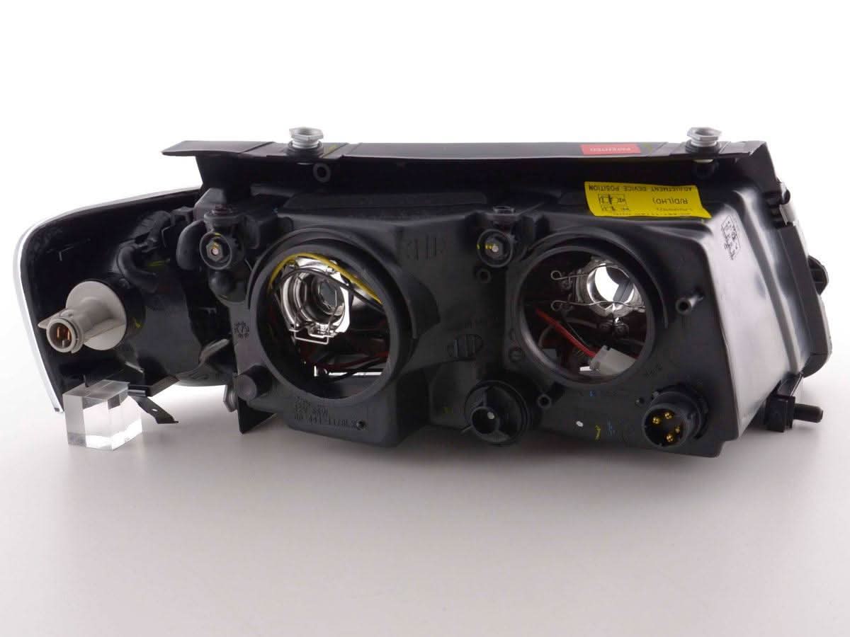 VW Passat B5 3B Black Angel Eyes Headlights (1997-2000)