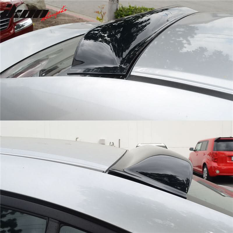2012-2015Â Honda Civic 4Dr Black Rear Roof Window Spoiler Visor Acrylic