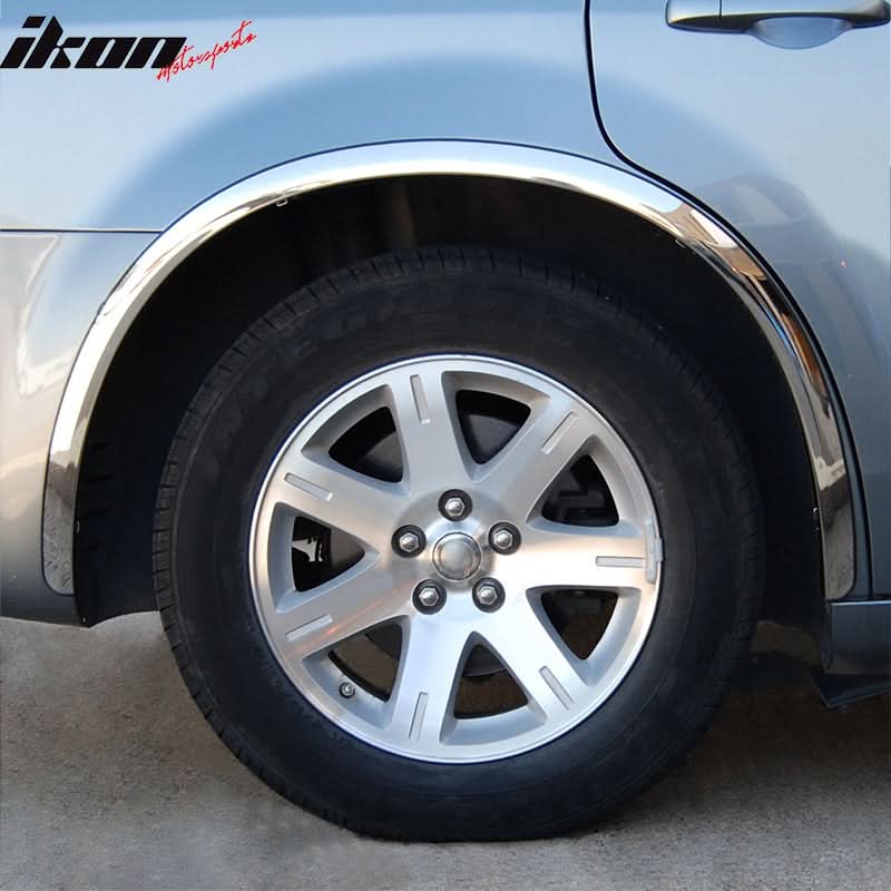 2005-2010 Chrysler 300 Fender Flares Stainless Steel Mirror Finish
