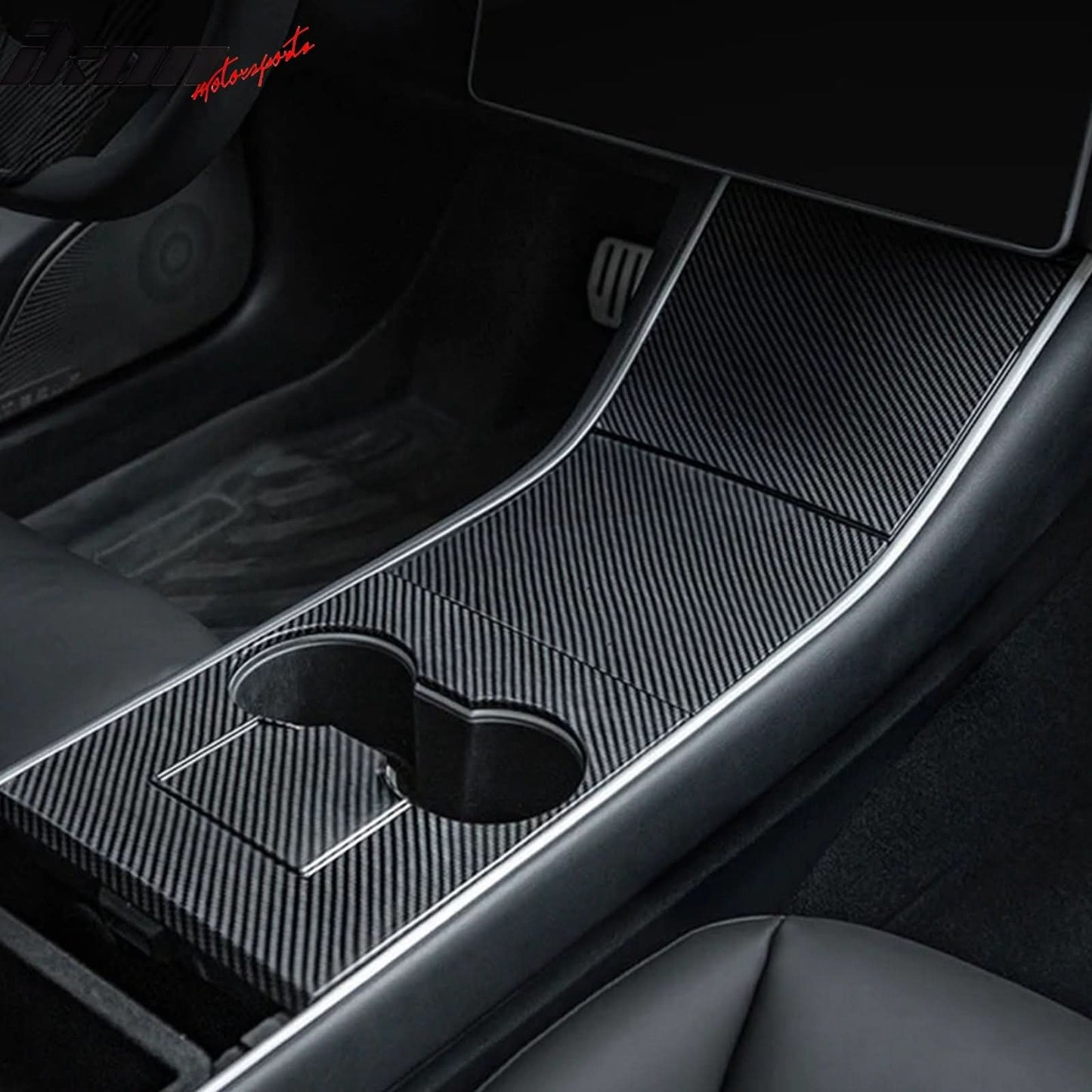 2017-2020 Tesla Model 3 Gloss Console Box Cover ABS
