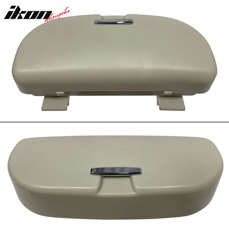 Universal Black Auto Car Sunglasses Holder Organizer Sun Visor Box ABS